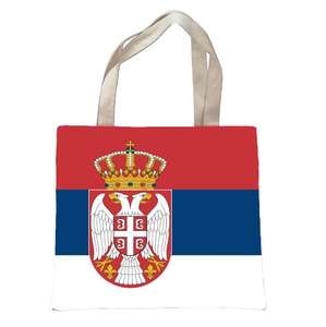 Sac à main personnalisé <span class=keywords><strong>en</strong></span> toile de haute qualité avec drapeau du Danemark, 16 x 14 pouces, double face - Product Image 4