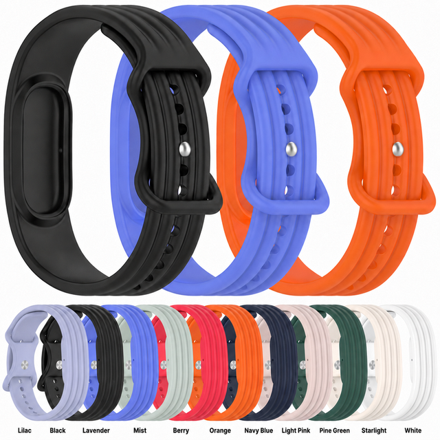Silicone Replacement Watch Band Smart Watch Strap Bracelet for Google Fitbit Air Smart Band Strap Belt Accessories