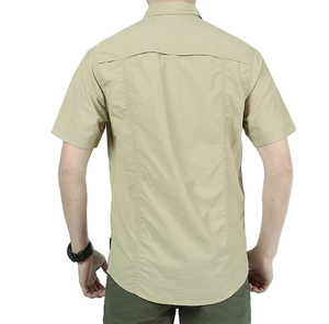 กางเกงขาสั้นแขนสั้นผู้ชาย DFT0301 สีกากี ดำ เขียว กรมท่าเข้ม สำหรับชุดยูนิฟอร์ม - Product Image 3