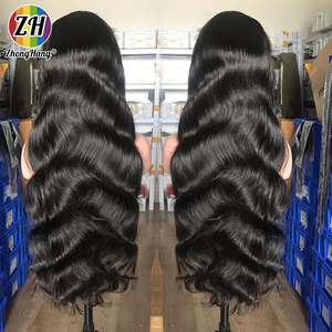 Perruques sans colle en cheveux naturels bruts, densité 250%, Lace Front, Ondulées Body Wave, Full HD Lace Frontal, en cheveux humains brésiliens, Vente en gros - Product Image 4