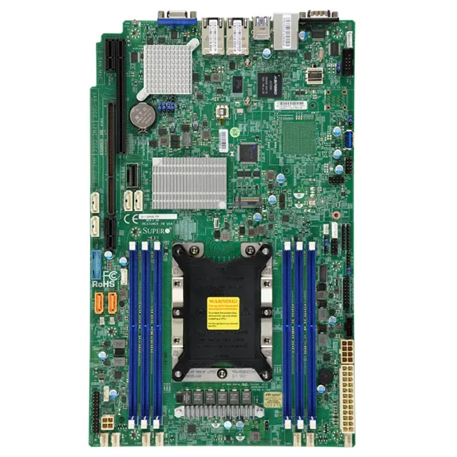 Novo Original Supermicro X11SPW-TF C622 LGA 3647 suporte Xeon G2 Servidor Motherboard
