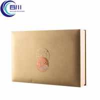 Caja de Regalo de Alta Gama con Papel Especial Impreso y Lámina Dorada, Caja Rígida de Cartón con Logotipo Personalizado y EPE para Productos de Té y Cosméticos