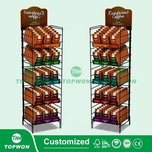 Estante de exhibición de supermercado personalizado soporte de exhibición de <span class=keywords><strong>Metal</strong></span> ligero Snack vino bebida cóctel frutas y verduras estante de exhibición de <span class=keywords><strong>Metal</strong></span> - Product Image 6