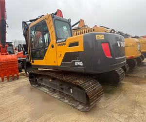 Pelle sur chenilles Volvo EC140DL 14 tonnes d'occasion à Shanghai avec moteur Isuzu cylindre hydraulique HuaDe et pompe KYB - Product Image 4