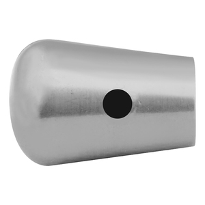 ท่อราวจับสแตนเลสแบบกลวงราคาประหยัด ขนาด 12 มม. 16 มม. พร้อมฝาปิดปลายแบบเจาะรู - Product Image 3