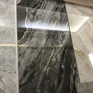 600x1200mm tam vücut altın hattı büyük karo salon kiremit