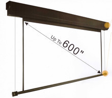 16:9 100 '8K 4K Ultra HD 3D Ready <span class=keywords><strong>Black</strong></span> Tab Tensión Pantalla de proyección motorizada para interior Película Video Home Theater - Product Image 4