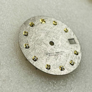 Nuovo Orologio Meccanico S con Quadrante a Motivo Meteorite NH36, Diamanti Luminosi e Accessori in Metallo, Compatibile con NH35/NH36 - Product Image 5