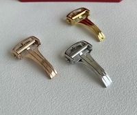 Boucle de bracelet de montre en acier inoxydable de haute qualité, compatible avec les bracelets de montre Cartier, durable, à dégagement rapide, accessoire de bracelet de montre