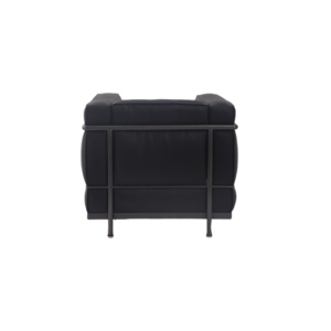 Chaise design moderne série LC Fauteuil en métal noir une <span class=keywords><strong>place</strong></span> pour canapés de salon pour décoration d'appartement et d'hôtel - Product Image 4