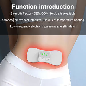 Sem fio dez unidade patch de calor para cólicas menstruais alívio TENS EMS massagem máquina pulso eletrônico fisioterapia equipamentos - Product Image 2