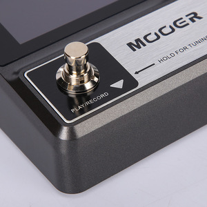 Mooer GE100 Guitar Multi-Effects Processor Pedal with ABS Material Analog Loop Recording Tape Drum - Product Image 3