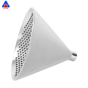 Filtro sinterizado de acero inoxidable resistente a altas temperaturas, elemento filtrante cónico de acero inoxidable sinterizado lavable - Product Image 4