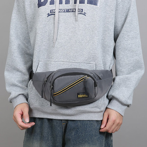 Men's Chest Bag Oxford Cloth Durable Waist Pack Gray Black Green Blue Solid Color Everyday Outfits Summer 2026 - Product Image 2