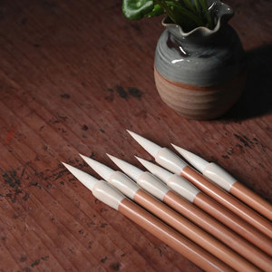 Pinceau en poils <span class=keywords><strong>de</strong></span> chèvre pour la peinture chinoise <span class=keywords><strong>et</strong></span> la pratique <span class=keywords><strong>de</strong></span> l'<span class=keywords><strong>encre</strong></span> - Product Image 1