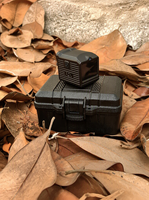 Lunette thermique Buzzard Optics 256X192, NETD ≤40mK, 60Hz, écran LCD 1,5 pouce, réticule réglable, montage RMR, lunette thermique tactique