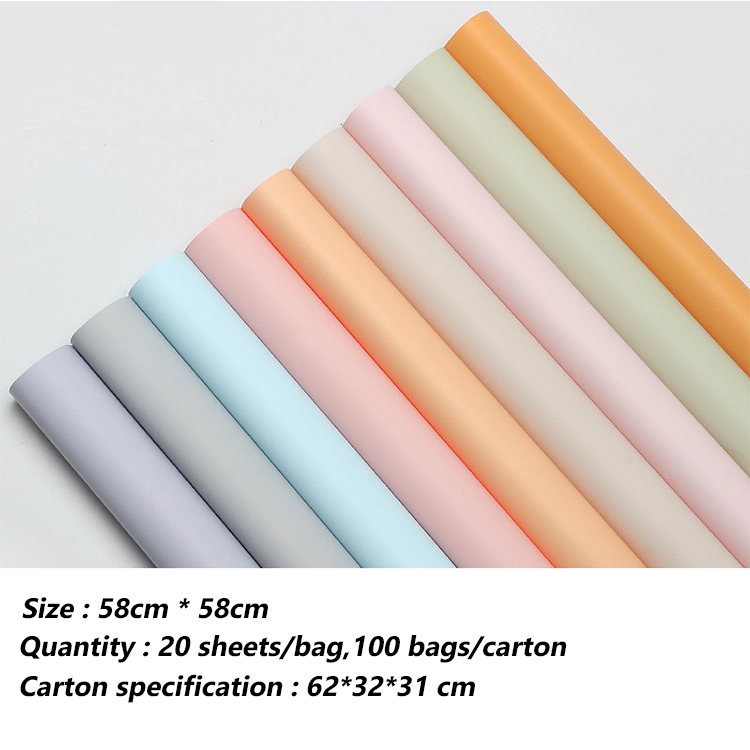 Korean Handmade Resin Bouquet Wrapping Paper