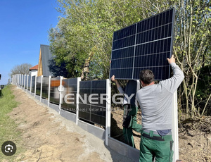 Vallas solares de jardín, valla de energía verde solar para el desarrollo del hogar, sistemas de cultivo de tierras - Product Image 5