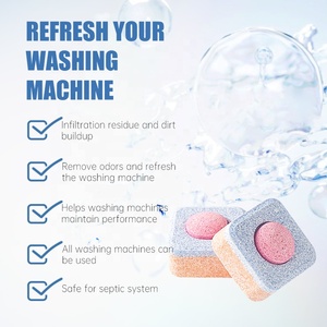 Nhiệm Vụ Nặng Nề Máy Giặt Cleaner Descaler Tương Thích Tất Cả Các Máy Mùi Loại Bỏ Và Làm Mới Làm Sạch Máy Tính Bảng Cho Máy Giặt - Product Image 1