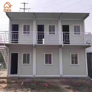บ้านสำเร็จรูปแบบถอดประกอบได้ DXH ขนาด 20 ฟุต สำหรับอยู่อาศัยชั่วคราว สำนักงาน ค่ายก่อสร้าง บ้านคอนเทนเนอร์สำเร็จรูป - Product Image 3