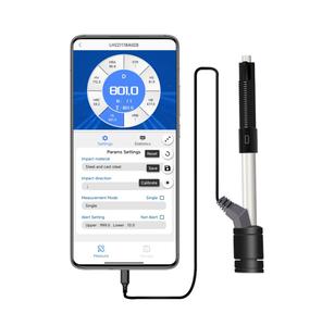 Durómetro Leeb Serie MLH350, Nuevo Tipo de Detector Inteligente, Durómetro Portátil Inteligente sin Necesidad de Host - Product Image 4