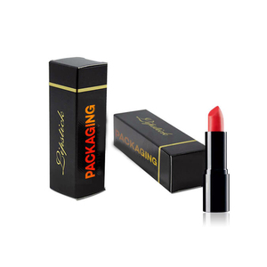 Boîte à rouge à lèvres avec couvercle et base, surface mate et impression couleur intégrale pour une identité de marque cosmétique haut de gamme - Product Image 2