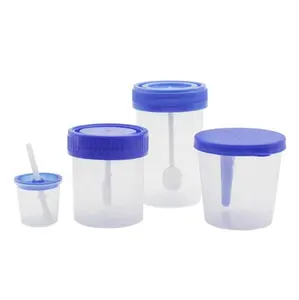 Factory price DNA urine container 90ml specimen collection clinical sampling tubes stool cup