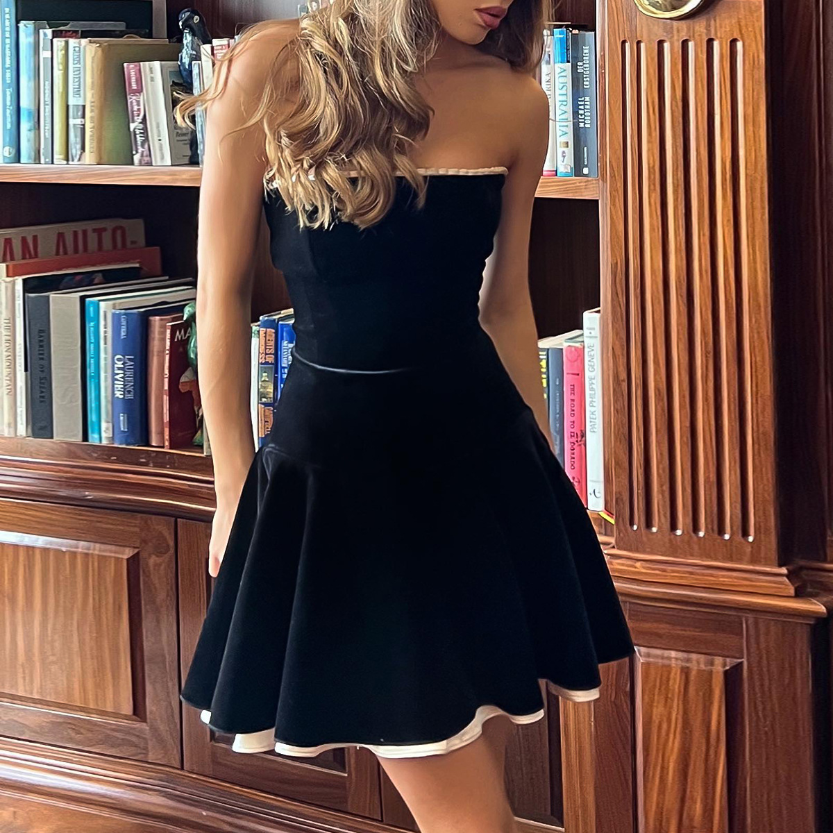 princess polly baby blue dress Holiday Style: The Little Black Dress • Stop, Drop & Vogue