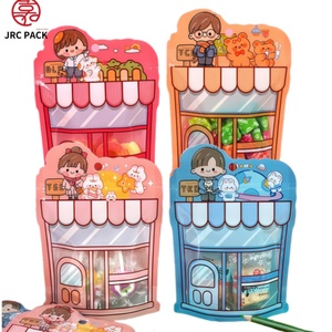 Hot Selling Cartoon Printing Food Grade Recyclable Plastic Mylar Stand up Pouch Food <b>Packaging</b> <b>Bag</b> for Snack Biscuit Candy - Product Image 2