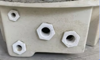 Prix usine Hongju – Tour de refroidissement à circuit ouvert en PRV, haute efficacité, économe en énergie, aspiration d'air à 360 degrés, faible bruit (30-34 dB), haute performance