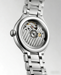 Elegant Ladies Wristwatch <b>Automatic</b> Mechanical Movement Round Stainless Steel Case Mother of Pearl Dial Diamond Longinesing - Product Image 5