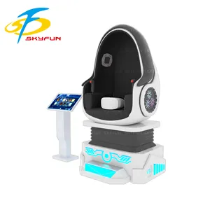 Customized Vr Entertainment Single Seat Vr 9d Reality Virtual Swing Egg Chair For All Ages