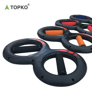 TOPKO กริปเปอร์มือแบบหมุนได้360องศา,อุปกรณ์ช่วยออกกำลังกายแขนและต้นแขนอุปกรณ์ช่วยเผาผลาญมือ8รูป