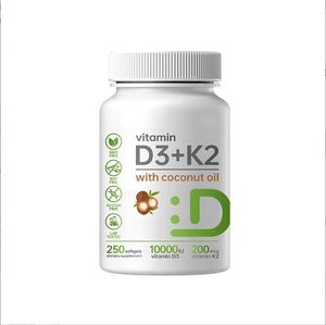 ZT aumento dell'immunità degli integratori sanitari di vitamina <span class=keywords><strong>D3</strong></span> K2 più venduti - Product Image 1