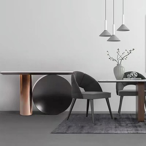 Jiayidao — Table <span class=keywords><strong>d</strong></span>'<span class=keywords><strong>entrée</strong></span> en marbre moderne, Table de <span class=keywords><strong>Console</strong></span> <span class=keywords><strong>d</strong></span>écorative et de couloir, bon marché, pour le salon et la chambre à coucher - Product Image 5