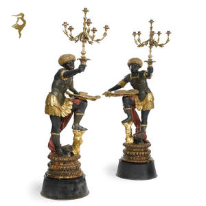 メタルブロンズレディー人間型アート彫刻床屋外ランプポスト像 - Product Image 4