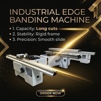 Scie à table coulissante de précision MJQ320EA 3200 mm pour le travail du bois, lame inclinable de 0 à 45 degrés