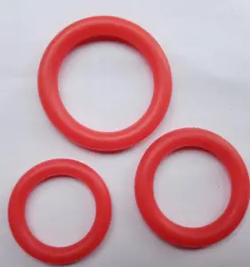 Produits pour adultes anneau de verrouillage fluorescent en silicone jouets sexuels anneau de retard lumineux multicolore 3 ensembles en gros