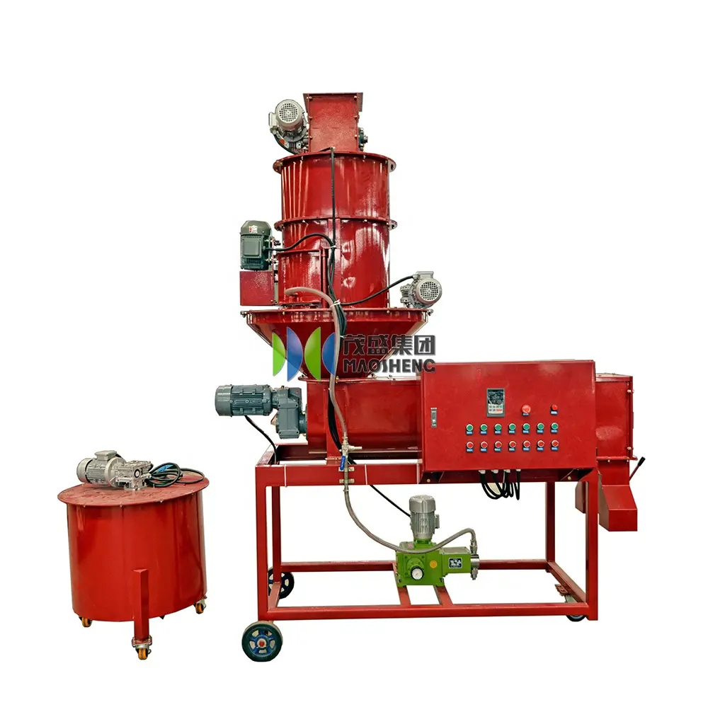 Máquina de recubrimiento de semillas de hierba, equipo agrícola para uso agrícola, tratamiento de semillas de granja de verduras
