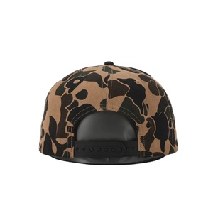 Haute Qualité Non Structuré Noir Rétro Camo Snapback Cap 6 Panneau Chapeau Personnalisé Brodé Gorras Hommes En Gros Casquettes De Camionneur - Product Image 4