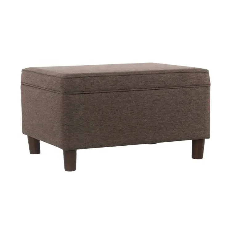 Best selling cheap Dinah Modern Storage Ottoman, Brown lounge and ottoman