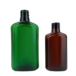 250ml 500ml PET plástico vacío líquido medicina botella magra ámbar <span class=keywords><strong>tos</strong></span> <span class=keywords><strong>jarabe</strong></span> botella - Product Image 2