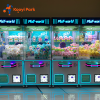 Machine à griffes de luxe pour un joueur, grande capacité, haute rentabilité, équipement d'arcade de distribution de peluches pour parcs d'attractions