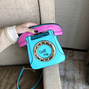 2020 <span class=keywords><strong>Nouveautés</strong></span> M'appeler Tel Plus Beau Sac, Téléphone Chaîne PU sac à main - Product Image 4