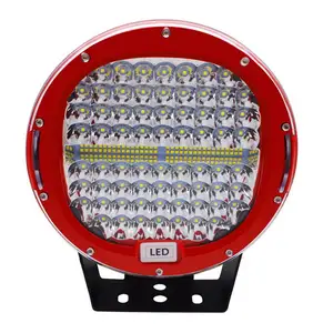 2024 2pcs 9 인치 225W 라운드 LED 작업등 바 스포트라이트 12V 오프로드 자동차 4x4 운전