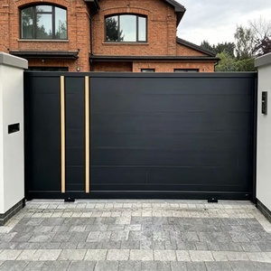 <span class=keywords><strong>Portail</strong></span> Coulissant Électrique de Luxe en Aluminium, Étanche, Écologique, Antirouille, Facile à Assembler pour Allées, Maisons, Villas, Jardins, Garages - Product Image 3