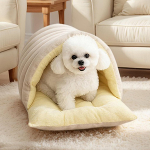 <span class=keywords><strong>Cama</strong></span> Cueva para Perros y Gatos, Tipo <span class=keywords><strong>Nido</strong></span> Cerrado, para Interiores, para Gatos y Perros Pequeños y Grandes, para Descansar y Dormir, Desmontable, Lavable, Suave y Acogedora - Product Image 3