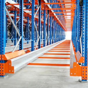 ชั้นวางรถรับส่ง1ชั้น500-3000กก. ระบบชั้นวางพาเลทอัจฉริยะ - Product Image 2