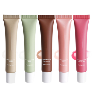 Baume à lèvres hydratant végétalien en gros, personnalisé aux fruits, longue durée, crème naturelle, vitamine E, protection solaire - Product Image 1