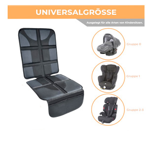 Ensemble de coussins de siège auto 2 pièces en tissu Oxford, tapis antidérapant, ensemble complet pour la protection des sièges auto, utilisable toute l'année - Product Image 4